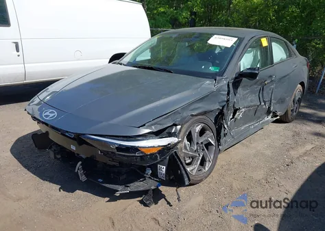 2025 Hyundai Elantra Limited from USA, damaged, VIN KMHLP4DG6SU957604